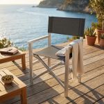 COSENZA - poltrona da spiaggia e campeggio regista in alluminio