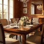 DONNY - tavolo consolle allungabile in legno massello cm 80 X 120/160/200