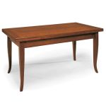 DONNY - tavolo consolle allungabile in legno massello cm 80 X 120/160/200