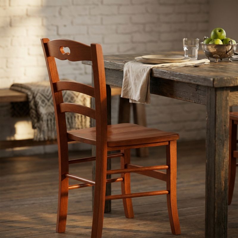 HELEN - sedia in legno massello