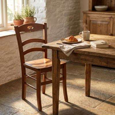 HELEN - sedia in legno massello