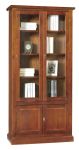 JULIET - mobile con vetrina in legno massello cm 90 x 41 x 186 h