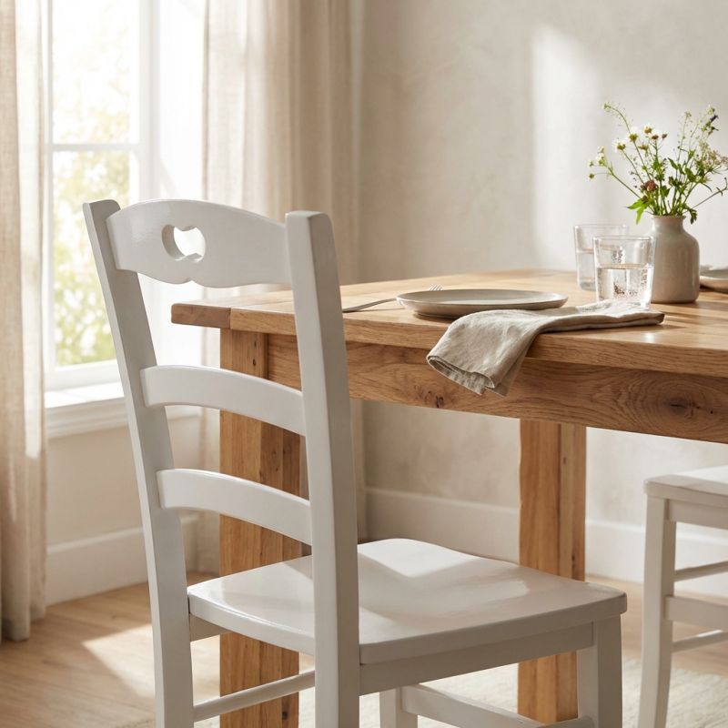 HELEN - sedia in legno massello