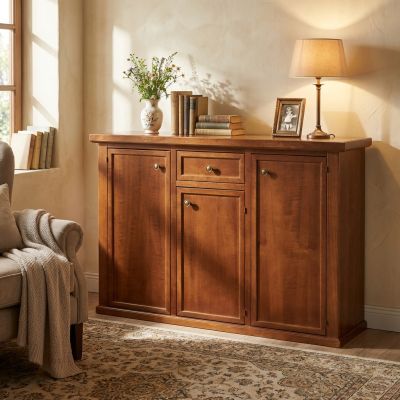 CARRIE - credenza in legno cm 120 x 40 x 88 h