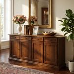 CECILY - credenza in legno cm 205 x 42 x 86 h
