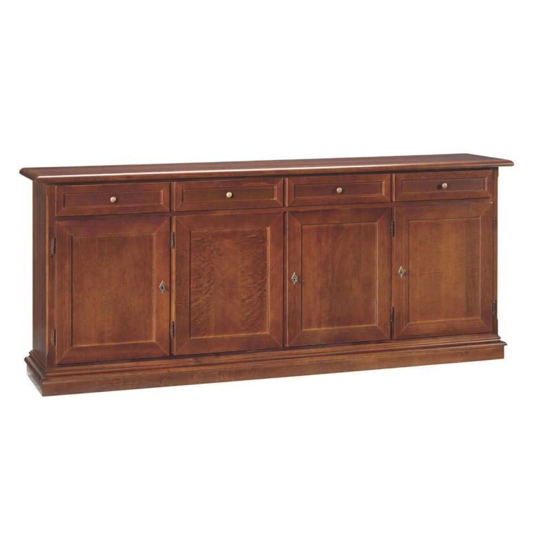 CECILY - credenza in legno cm 205 x 42 x 86 h