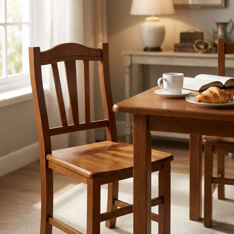 JANET - sedia in legno massello