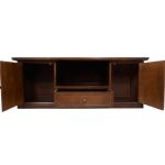 CLAYTON - mobile porta tv in legno massello cm 45 x 160 x 56 h