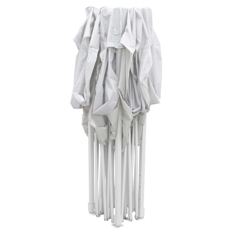 IRIS - gazebo pieghevole e richiudibile completo di sacca protettiva in acciaio 3 x 4,5 m