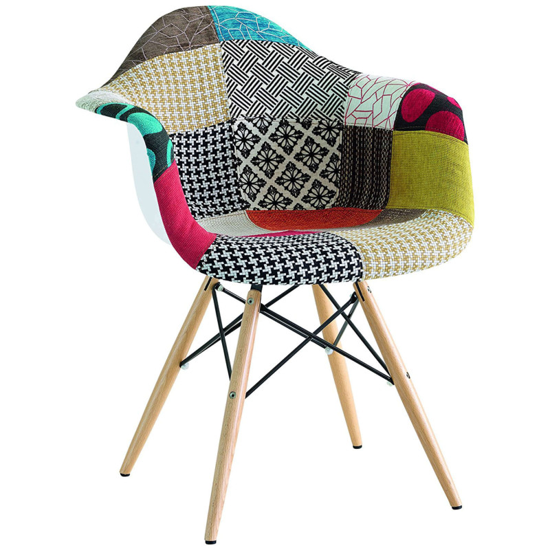JULIETTE - poltrona nordica patchwork