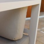 AULUS - salotto da giardino in alluminio 4 posti