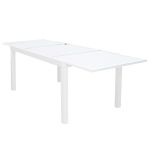 DEXTER - tavolo da giardino allungabile in alluminio da 160 x 90 cm