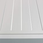 DEXTER - tavolo da giardino allungabile in alluminio da 200 x 100 cm