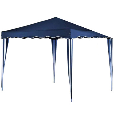HEBES - gazebo pieghevole e richiudibile completo di sacca protettiva in acciaio 3 x 3 m
