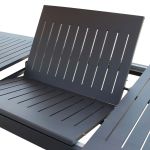 ARGENTUM - tavolo da giardino allungabile in alluminio da 220