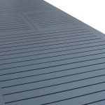 ARGENTUM - tavolo da giardino allungabile in alluminio da 220