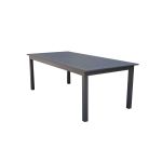 ARGENTUM - tavolo da giardino allungabile in alluminio da 220