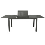 ARGENTUM - tavolo da giardino allungabile in alluminio