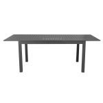 ARGENTUM - tavolo da giardino allungabile in alluminio da 150