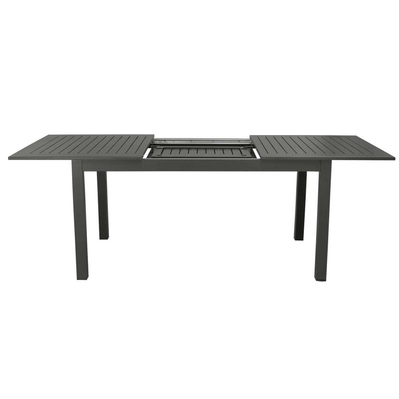 ARGENTUM - tavolo da giardino allungabile in alluminio da 150