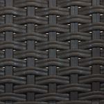 CALIGOLA - set tavolo in alluminio e teak cm 150 x 90 x 74 h con 6 poltrone Alma