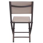 ABELUS - set tavolo in alluminio cm 70 x 70 x 73 h con 2 sedie Gaja