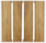 VIDUUS - set tavolo in alluminio e polywood cm 160/240 x 95 x 75 h con 8 poltrone Viduus