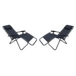 DIVES - sdraio mare prendisole pieghevole set da 2