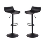 IAGO - sgabello alto in acciaio set da 2