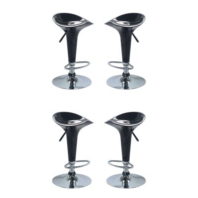 BLANCO - sgabello moderno da bar e sala da pranzo set da 4