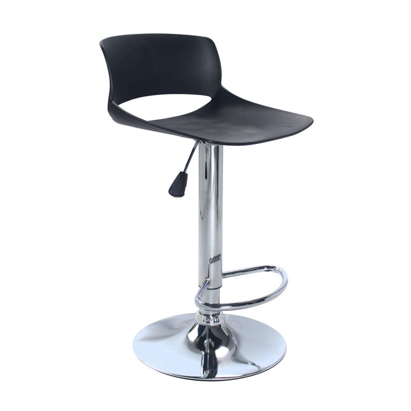 HECTOR - sgabello alto in acciaio set da 4