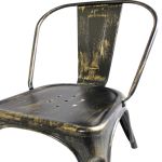 AGATHA - sedia industrial set da 4