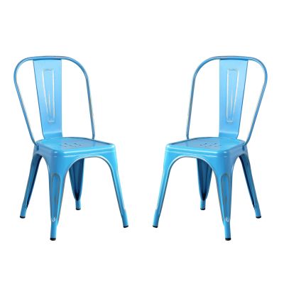 AGATHA - sedia industrial set da 2