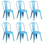 AGATHA - sedia industrial set da 6