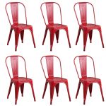 AGATHA - sedia industrial set da 6