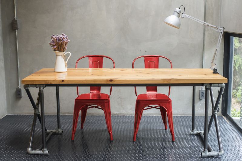 AGATHA - sedia industrial set da 6