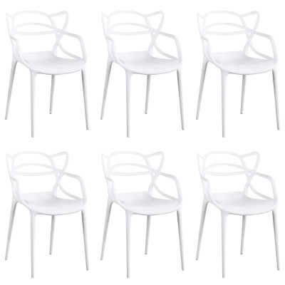 LALU - sedia in plastica da 6