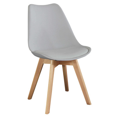 MARGOT - sedia nordica imbottita set da 2