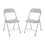 LUCIE - sedia pieghevole salvaspazio set da 2 opaca