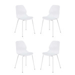 PAULE - sedia moderna set da 4