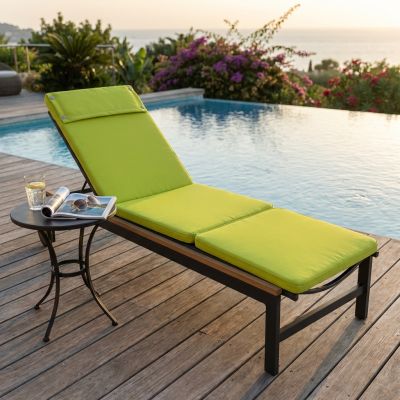 STRAND - cuscino sdraio con doppia cucitura idrorepellente