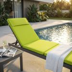 STRAND - cuscino sdraio con doppia cucitura idrorepellente