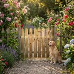 cancello da giardino in legno di pino impregnato in autoclave 100 x 100 cm