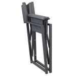 DEXTER - set tavolo in alluminio cm 200/300 x 100 x 74 h con 6 poltrone Carpenter