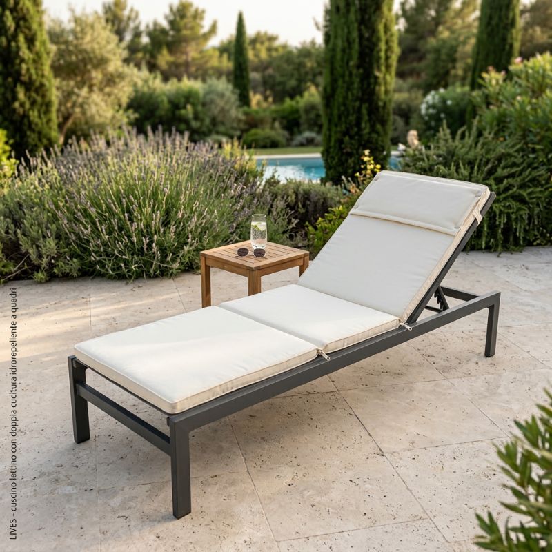 LIVES - cuscino lettino con doppia cucitura idrorepellente