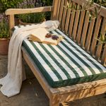 LONG FLATTY - cuscino 150 con doppia cucitura idrorepellente a righe