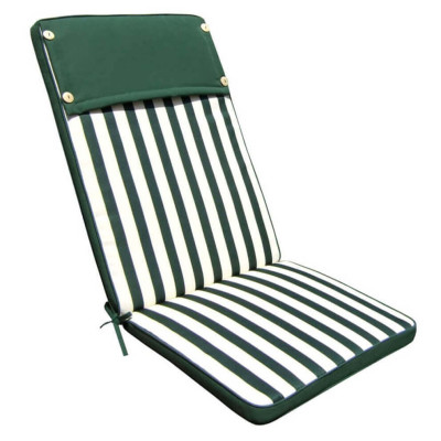 TOPPY - cuscino alto con doppia cucitura idrorepellente a righe
