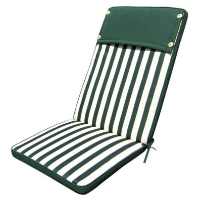 TOPPY - cuscino alto con doppia cucitura idrorepellente a righe