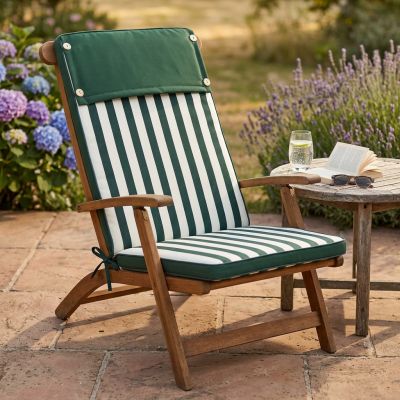 TOPPY - cuscino alto con doppia cucitura idrorepellente a righe