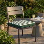 SERIUS - Cuscino per seduta idrorepellente a righe